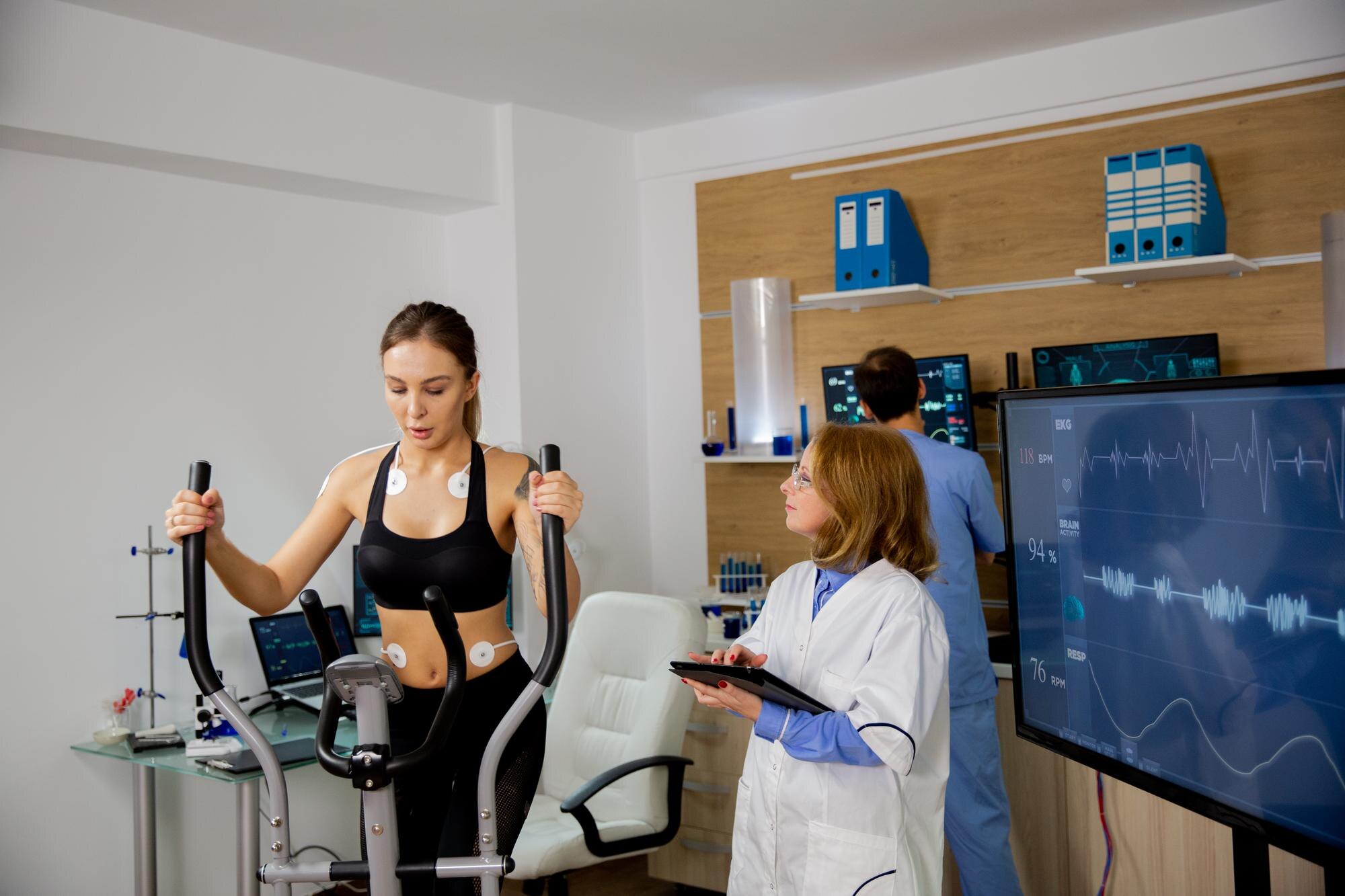 Análisis médico cardiovascular en entorno clínico